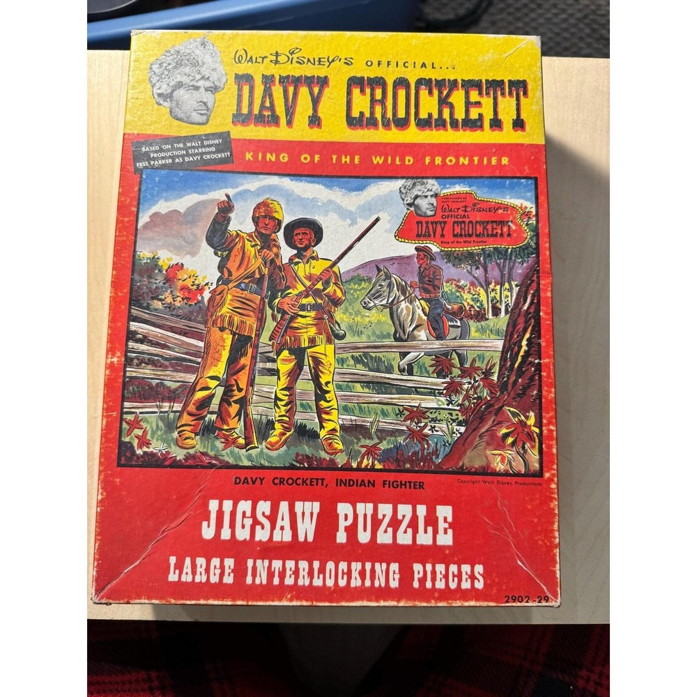 Davy Crocket  jigsaw puzzle‎
